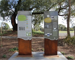 Greythorn Park interpretive signs 