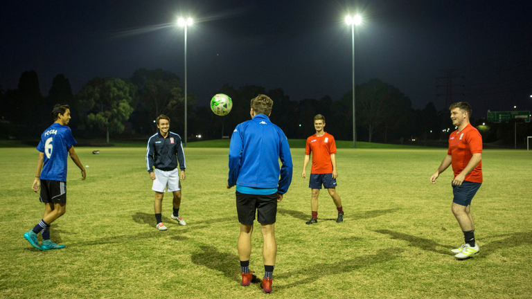 ​​​H A Smith Reserve Soccer Training