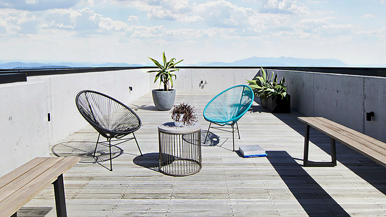 A deck with a view
