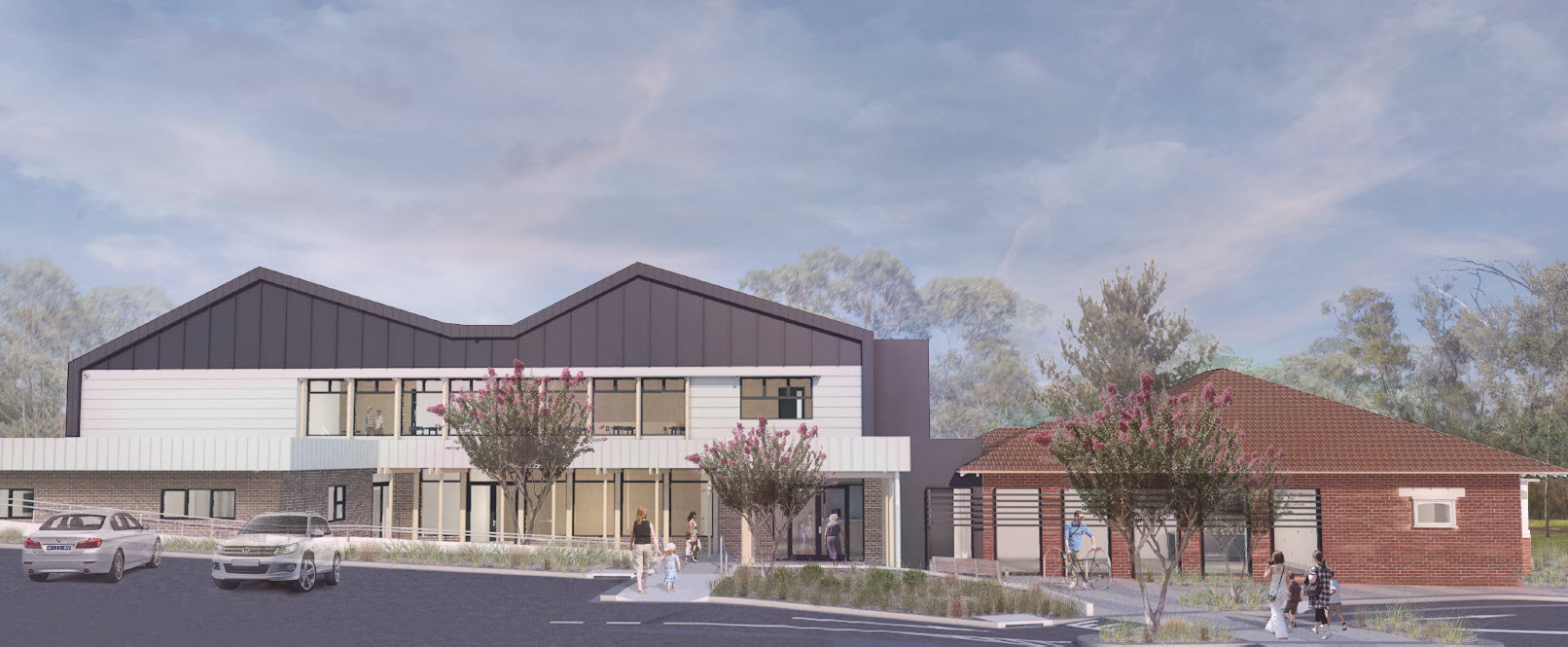 Artists impression of Balwyn Community Centre.