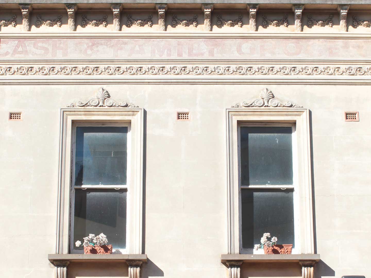 Heritage building facades