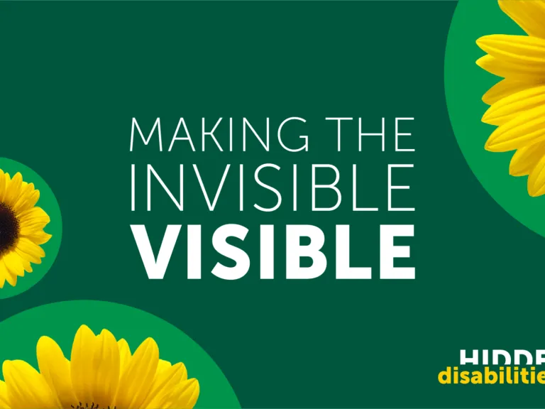 Text reads 'Making the Invisible visible'