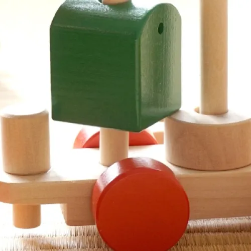 Wood block toys