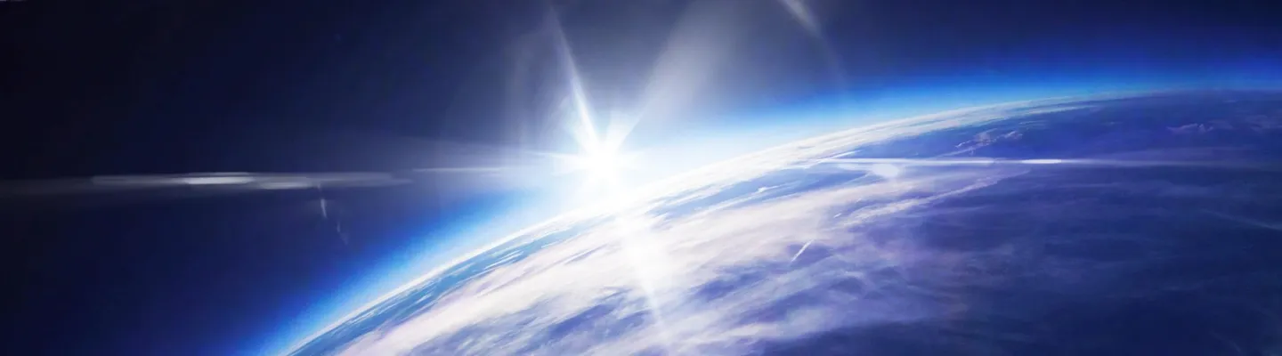 A view of Earth from space
