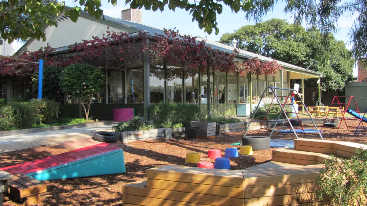 Outside view of the Boroondara Preschool building