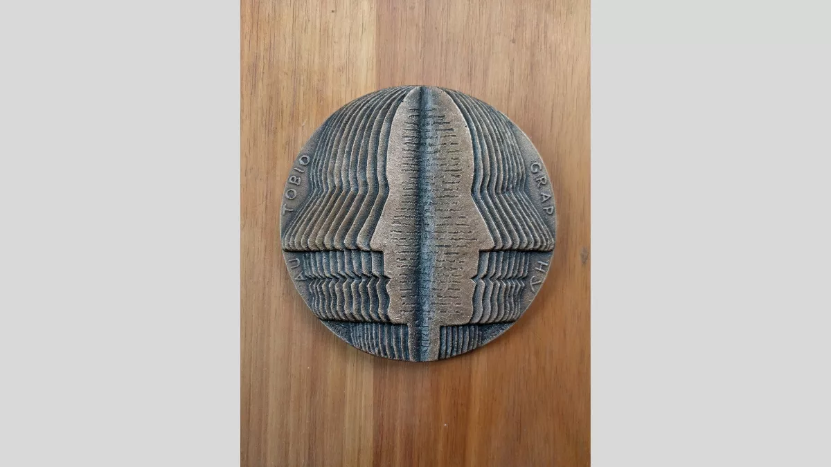 Autobiography sculptures by Michael Meszaros