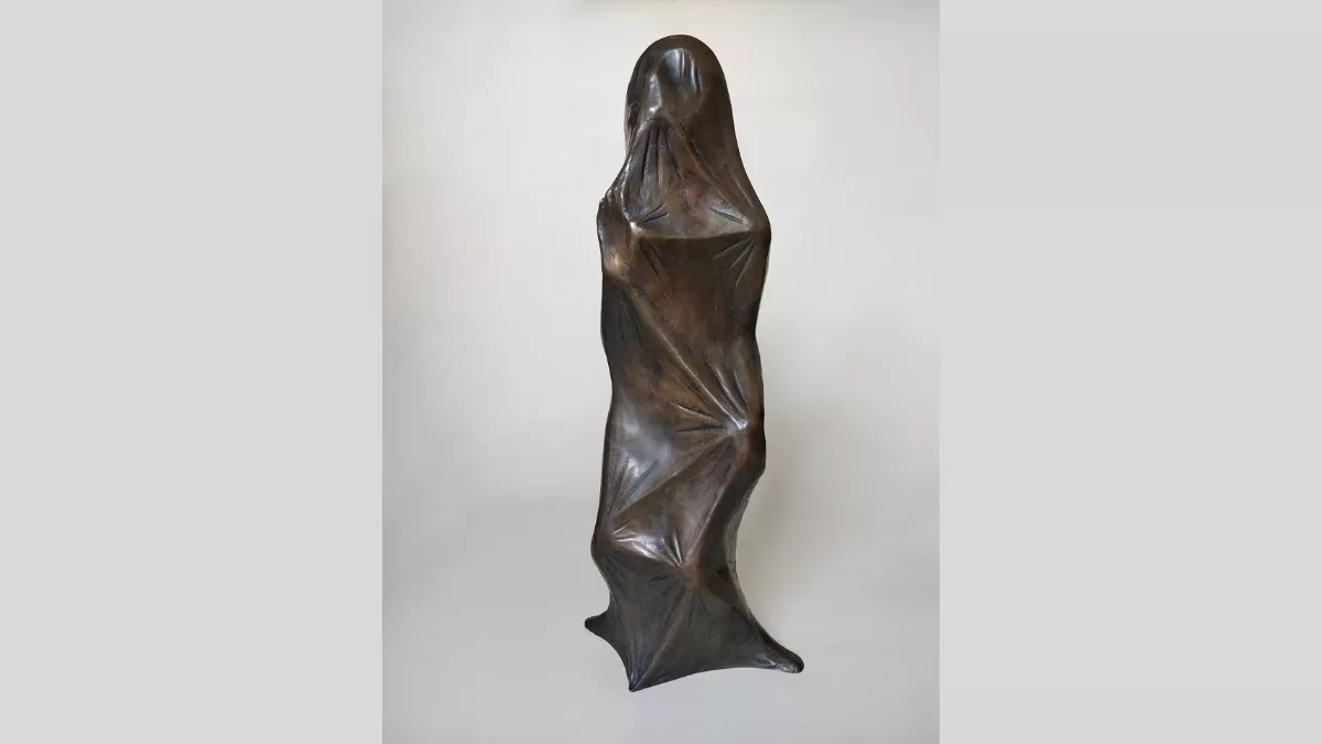 Struggle with Disability sculpture by Michael Meszaros