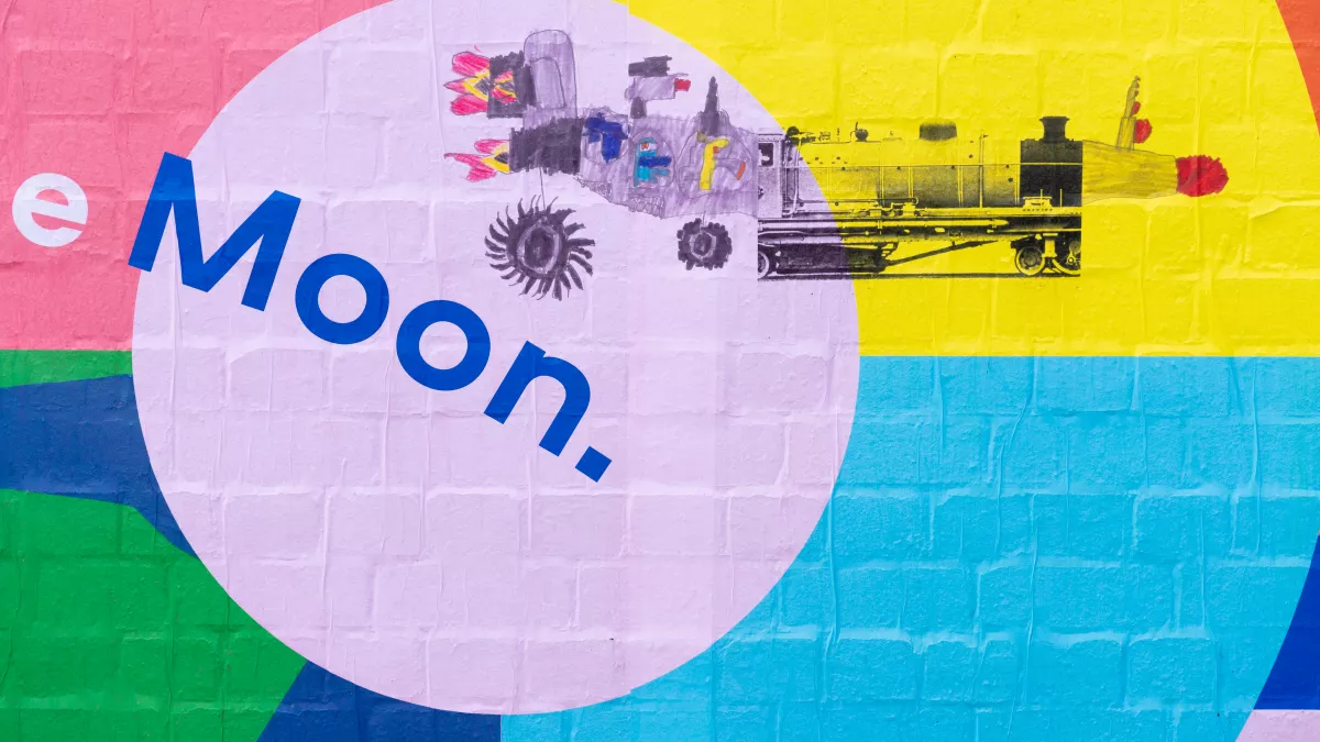An art mural on the streets of Boroondara