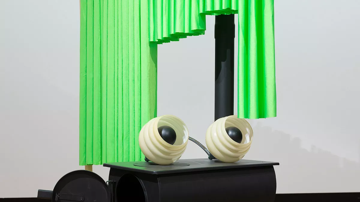 Installation view of Material Reverie at Town Hall Gallery