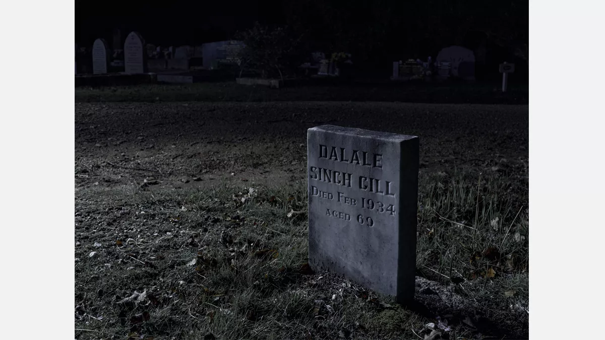 Headstone of Dalale Singh Gill