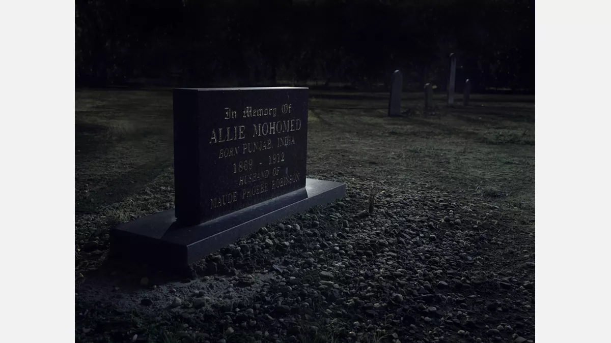 Headstone of Allie Mohomed