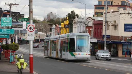 Kew Junction shopping area