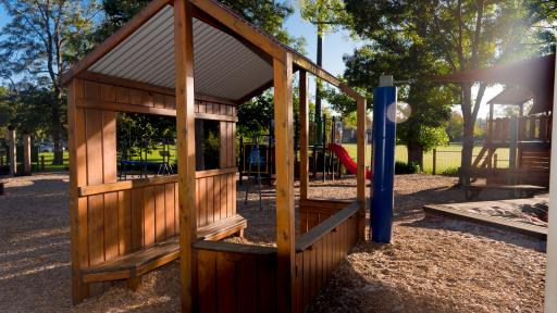 The playground at Estrella Preschool