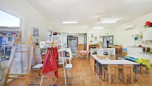 One of the main rooms at JJ McMahon Memorial Kindergarten
