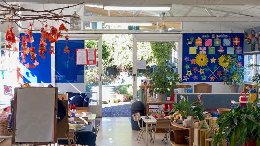 View of classroom at Robert Cochrane Kindergarten
