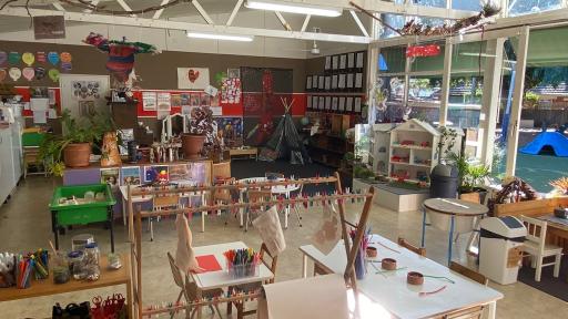 The classroom at Robert Cochrane Kindergarten