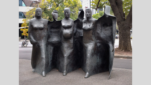 Royal Women’s Hospital sculpture by Michael Meszaros