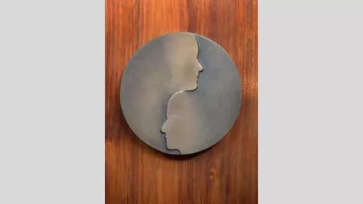 Difference of Opinion sculpture by Michael Meszaros