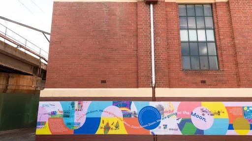 An art mural on the streets of Boroondara