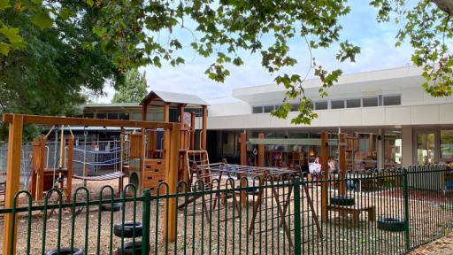 The playground at West Hawthorn Preschool