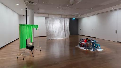Installation view of Material Reverie at Town Hall Gallery