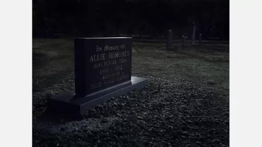 Headstone of Allie Mohomed